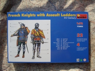 MA72002  French Knights with Assault Ladders